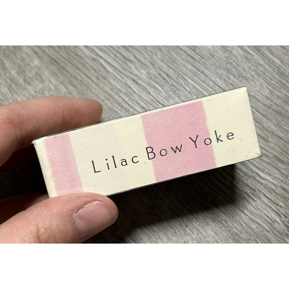 Lilac Bow Yoke vintage lilac